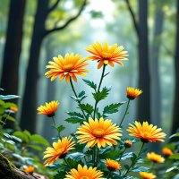 漂亮菊花头像图片大全 适合老人做头像的菊花图片
